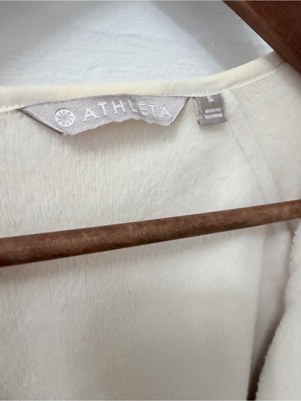 Athleta Karma Open-Front Cream Cardigan Sweater - Picture 4 of 4